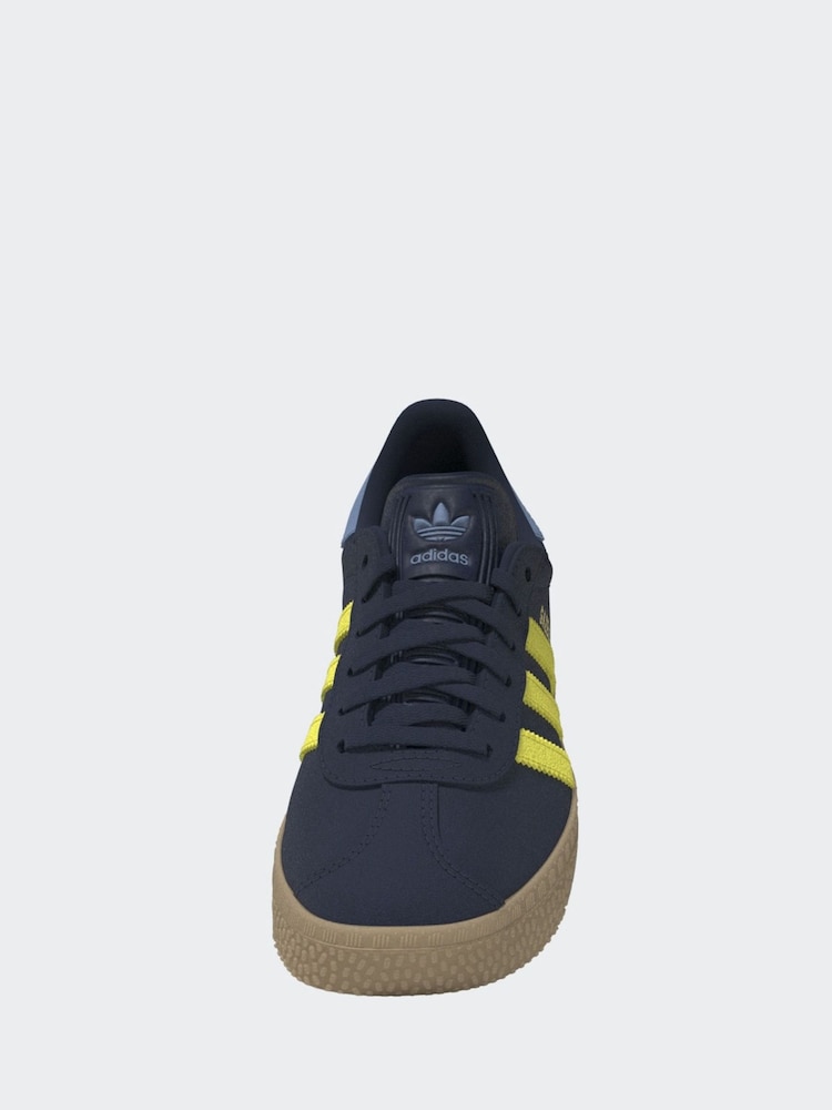 adidas Navy Blue Gazelle Shoes - Image 13 of 20