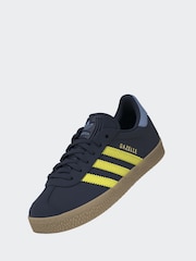 adidas Navy Blue Gazelle Shoes - Image 20 of 20