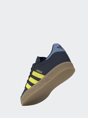 adidas Navy Blue Gazelle Shoes - Image 5 of 20
