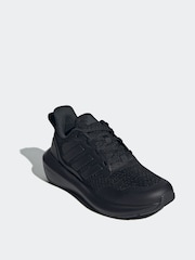 adidas Dark Black Kids Fortarun 3.0 Trainers - Image 5 of 9
