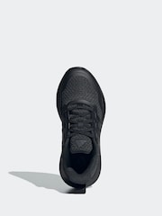 adidas Dark Black Kids Fortarun 3.0 Trainers - Image 6 of 9