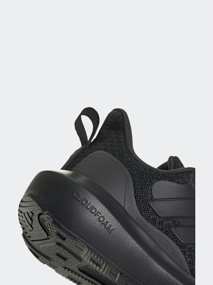 adidas Dark Black Kids Fortarun 3.0 Trainers - Image 9 of 9