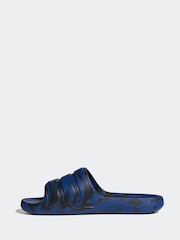 adidas Blue Adilette Flow Sandals - Image 8 of 8