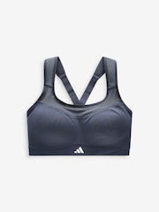 adidas Blue TLRD Impact High Support Bra - Image 7 of 8