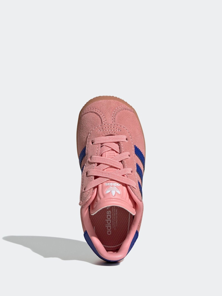 وردي - حذاء رياضي Gazelle من adidas Originals - صورة 2 من 8