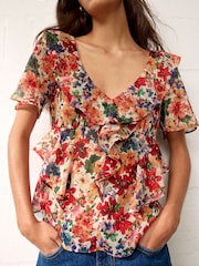BHOEM Multi Floral Print Ruffle Blouse - Image 2 of 4