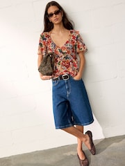 BHOEM Multi Floral Print Ruffle Blouse - Image 3 of 4