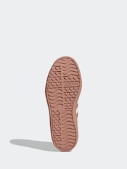 adidas Cream/Pink VL Court Bold Trainers - Image 6 of 8