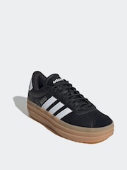 adidas Black VL Court Bold Trainers - Image 10 of 13
