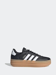 adidas Black VL Court Bold Trainers - Image 6 of 13