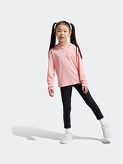 Pink - adidas Set aus Sportoberteil und Leggings für Kinder - Bild 1 von 8