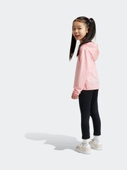 Pink - adidas Set aus Sportoberteil und Leggings für Kinder - Bild 2 von 8