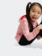 Pink - adidas Set aus Sportoberteil und Leggings für Kinder - Bild 4 von 8