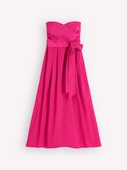 Boden Pink Strapless Taffeta Dress - Image 5 of 5