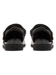Clarks Black Wide Fit (G) Patent Lock Magic Shoes - Image 2 of 8