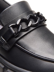 Clarks Black Leather Wide Fit (G) Leather Evyn Walk Shoes - Image 7 of 7