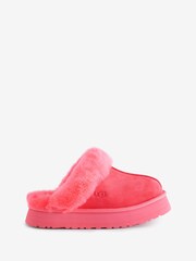 UGG Pink Disquette Slippers - Image 1 of 5