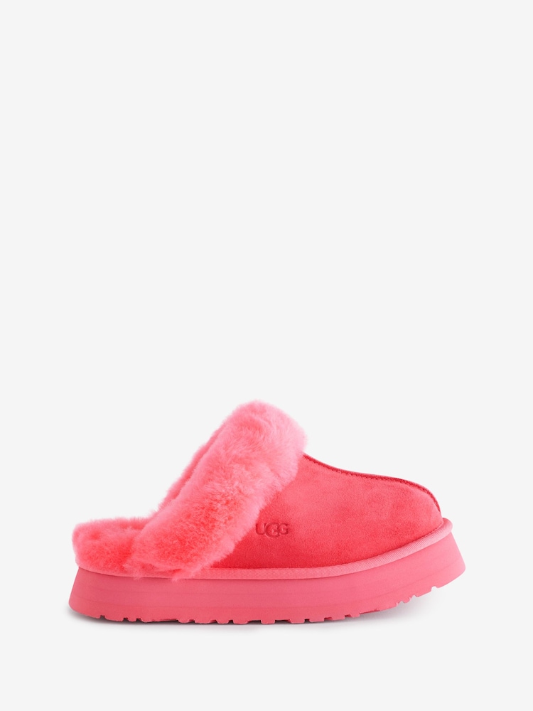 UGG Pink Disquette Slippers - Image 1 of 5