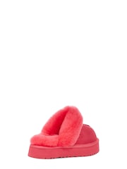 UGG Pink Disquette Slippers - Image 4 of 5