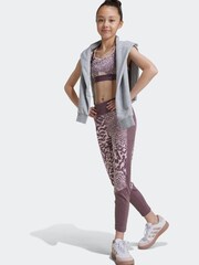 adidas Pink Power React Sports Bra - Image 3 of 7