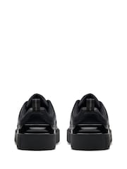 Clarks Black Wide Fit (G) Leather Oslo Sky Shoes - Image 4 of 7