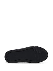 Clarks Black Wide Fit (G) Leather Oslo Sky Shoes - Image 7 of 7