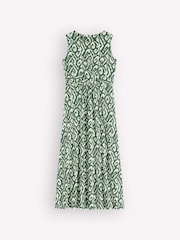 Boden Green Zara Cross Waist Jersey Dress - Image 5 of 5