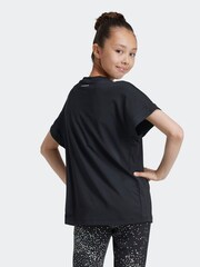adidas Black Kids Winter T-Shirt - Image 3 of 7