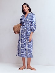 Boden Cream Octavia Cotton Dress - Image 1 of 6