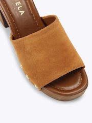 Carvela Natural Novella Mule Flip Flop And Sandals - Image 4 of 4