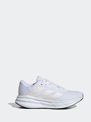 adidas White/Cream Galaxy 7 Trainers - Image 1 of 9