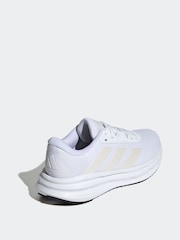 adidas White/Cream Galaxy 7 Trainers - Image 4 of 9
