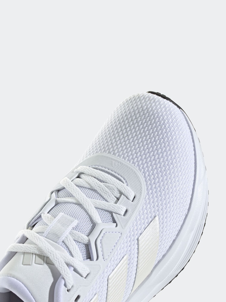 adidas White/Cream Galaxy 7 Trainers - Image 9 of 9