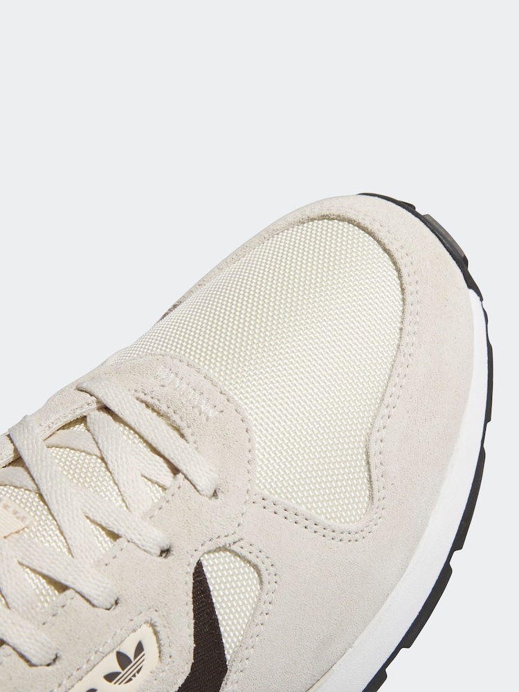 adidas Originals Brown/White Treziod 2 Trainers - Image 11 of 11