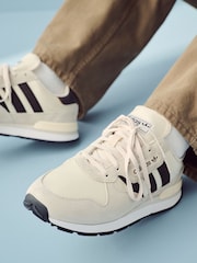 adidas Originals Brown/White Treziod 2 Trainers - Image 3 of 11