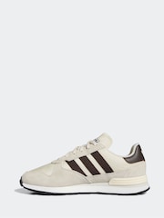 adidas Originals Brown/White Treziod 2 Trainers - Image 5 of 11