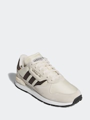 adidas Originals Brown/White Treziod 2 Trainers - Image 6 of 11
