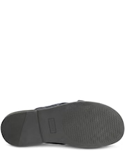 Jones Bootmaker Blue Westport Leather Mule Sliders - Image 5 of 5