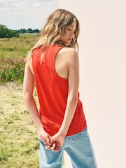 adidas Red Sportswear Future Icons Winners 3.0 Tank Top - Image 4 of 5