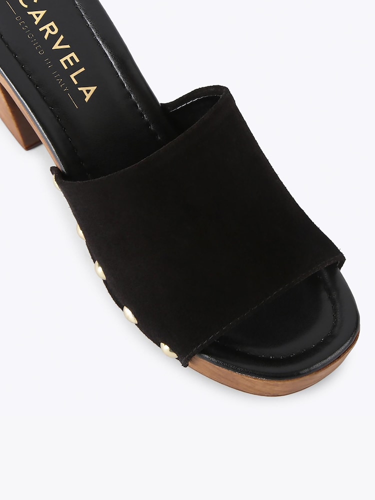 Carvela Black Novella Mule Flip Flop And Sandals - Image 4 of 4