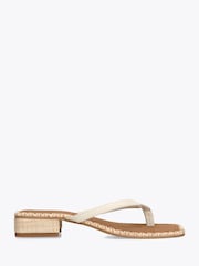 Dolce Vita White Barty 002 Sandals - Image 1 of 4