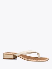 Dolce Vita White Barty 002 Sandals - Image 2 of 4