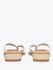 Dolce Vita White Barty 002 Sandals - Image 4 of 4