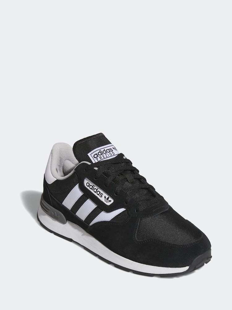 adidas Originals Black Treziod 2 Trainers - Image 5 of 10