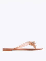 Carvela Cream Arena Flower Sandals - Image 1 of 4