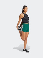 adidas Green Pacer Woven Shorts - Image 3 of 6