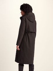 Tog 24 Brown Ari Longline Waterproof Insulated Trench Coat - Image 5 of 7