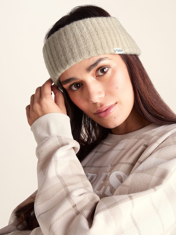 Tog 24 Brown Ranora Winter Knit Headband - Image 2 of 4