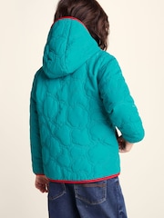 Tog 24 Green Arapawa Shaun the Sheep Kids Insulated Quilted Coat Microfleece Lining - Image 3 of 6