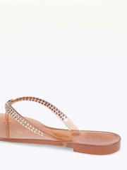 Carvela Cream Arena Jewel Sandals - Image 3 of 4